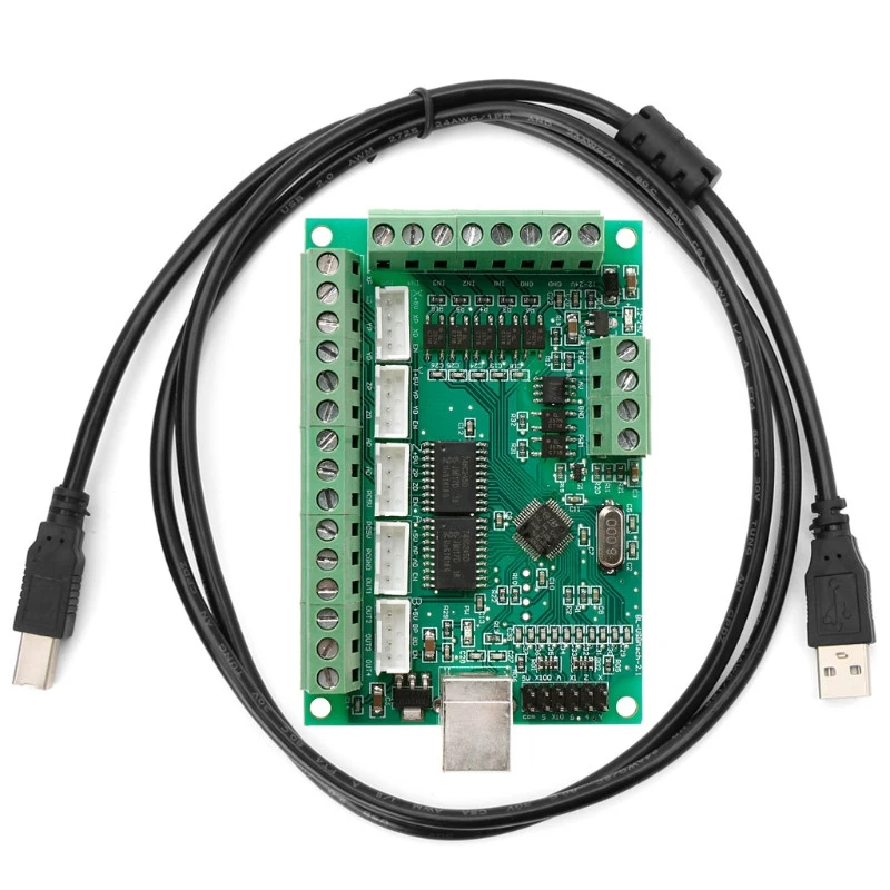 ЧПУ MACH3 100 кГц USB плата для отключения 5 осевой Интерфейс станка драйвер управление