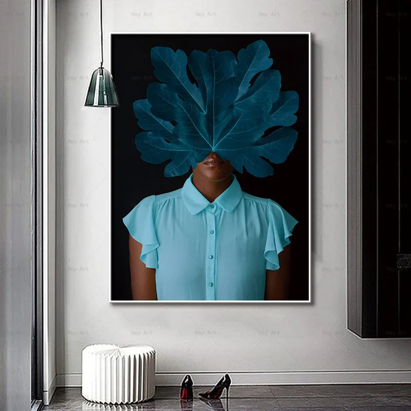 

Modern Canvas Painting Figure Print Home Decoracion Woman And Flower Poster Pictures For Living Room Wall Art