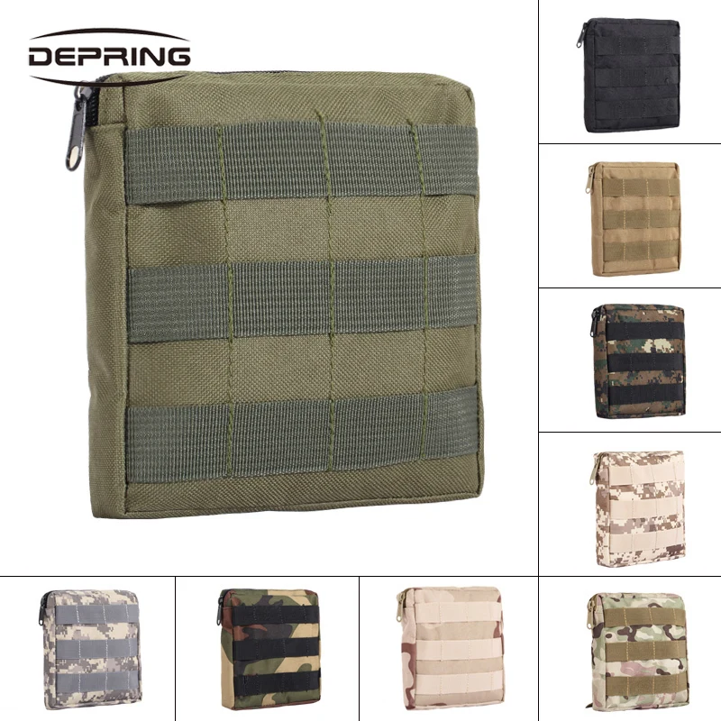 

Outdoor Waist Bag Tactical Pouch Military EDC Tool Bags Molle First Aid Bag Multifunctional Sundries Bags Hunting Accessories