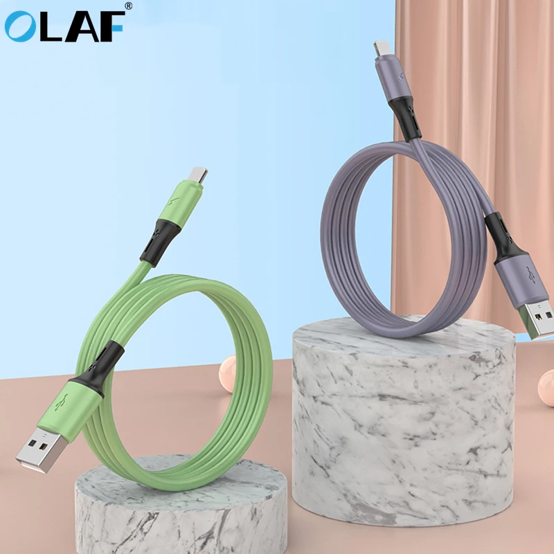 Кабель для быстрой зарядки Olaf 3A Micro USB Type C кабель Samsung Xiaomi Huawei Android шнур передачи