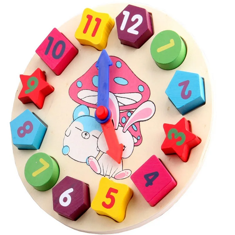 

Colorful Bamboo Counting Sticks Clock Toy Mathematics Montessori Teaching Aids Counting Rod Kids Preschool Math Learning Toy GYH