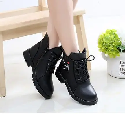 Shorha детская обувь для девочек короткие сапоги сезона осень зима 2019 новые модели