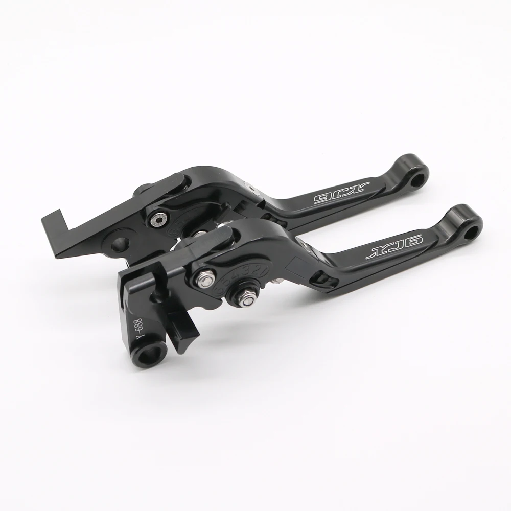 Подходит для YAMAHA XJ6 DIVERSION 2009 2010 2011 2012 2013 2014 CNC Складная Выдвижная Регулируемая
