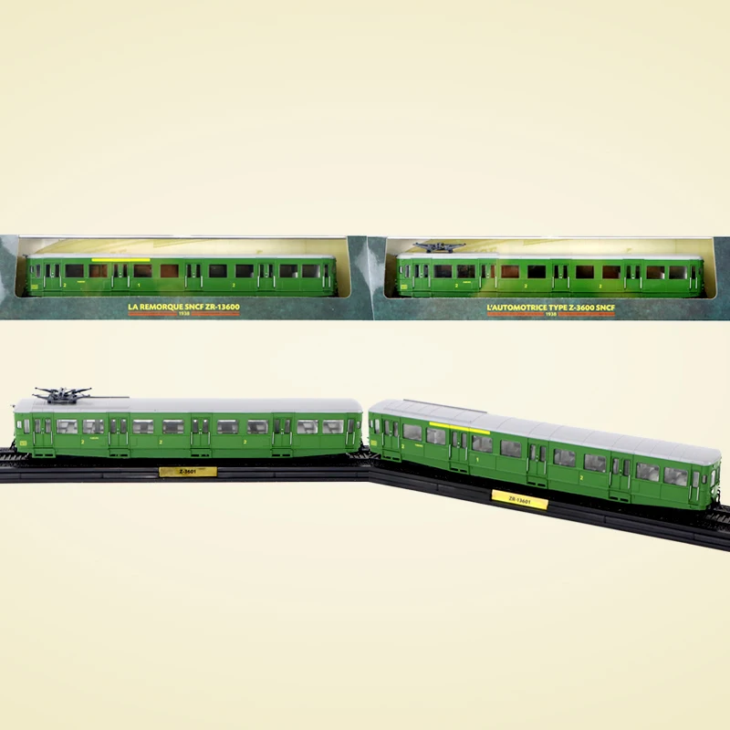 1:87 ATLAS LA REMORQUE SNCF ZR-13600/automotrice Тип Z-3600 1938 костюм редкая коллекция шоу |