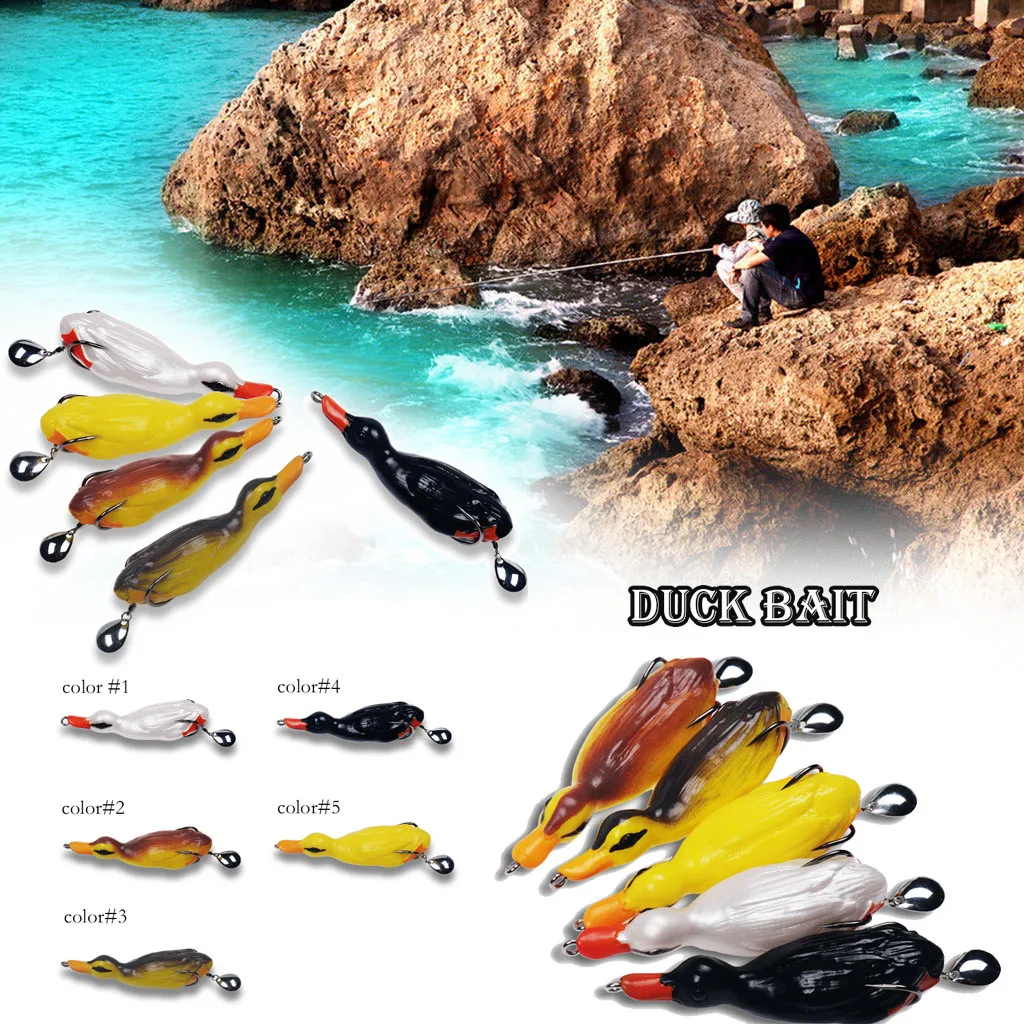 Имитация морской рыбалки приманка в виде утки свимбейт для окуня воблеры