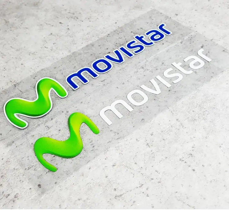 MOTO GP мотогонок спонсор Movistar Стикеры светоотражающий для мотокросса гоночный