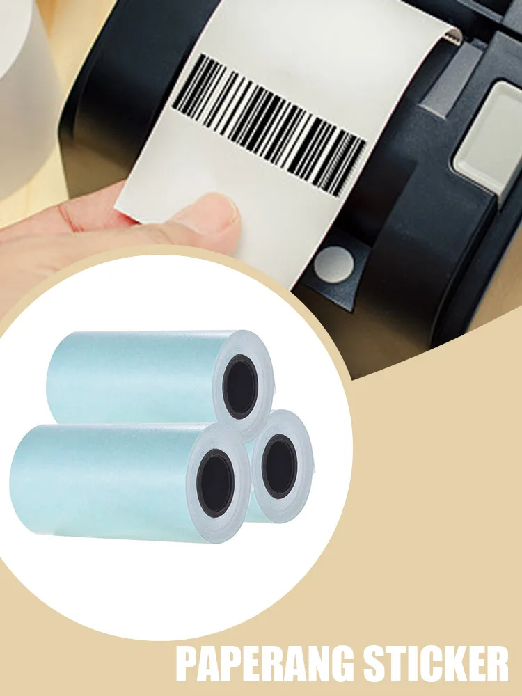 

3pcs Newest Thermal Paper Set Self Adhesive Printing Paper Rolls Receipt Photo Label Printing Rolls for A6 Thermal Printer