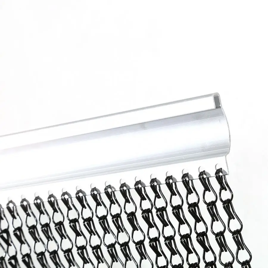 90*214 5 см цепь занавес алюминиевая металлическая полоса муха насекомых контроль