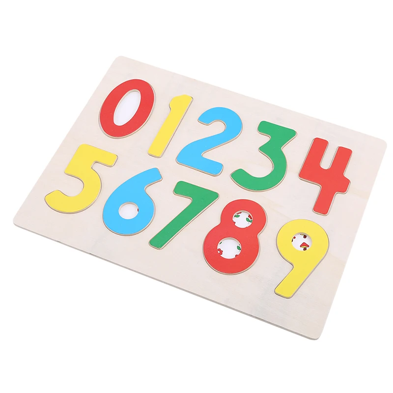 

Number Letter Cognition Toys Kids Wooden Puzzle Toys Baby Children Hand Grasp Wooden Toys Child Early Learning Educational Toys