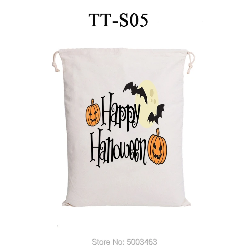 Хэллоуин шнурок сумки 100 шт./лот оптовая продажа мешок для Хэллоуина конфетная