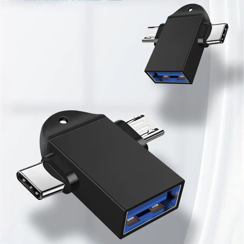 Мини-адаптер OTG Type-C 2-в-1 кабель для планшета Xiaomi жесткого диска флэш-накопителя