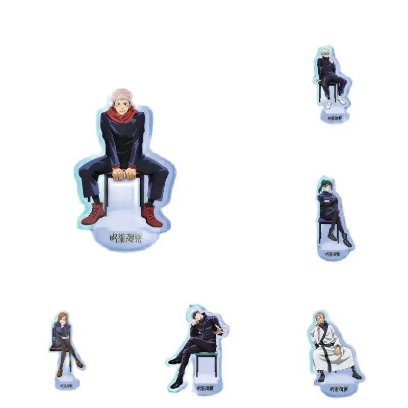

2021 Hot Japan Anime Jujutsu Kaisen Stand Sign Acrylic Figure Stand Model Plate Desk Decor Cosplay Xmas Gift For Friend