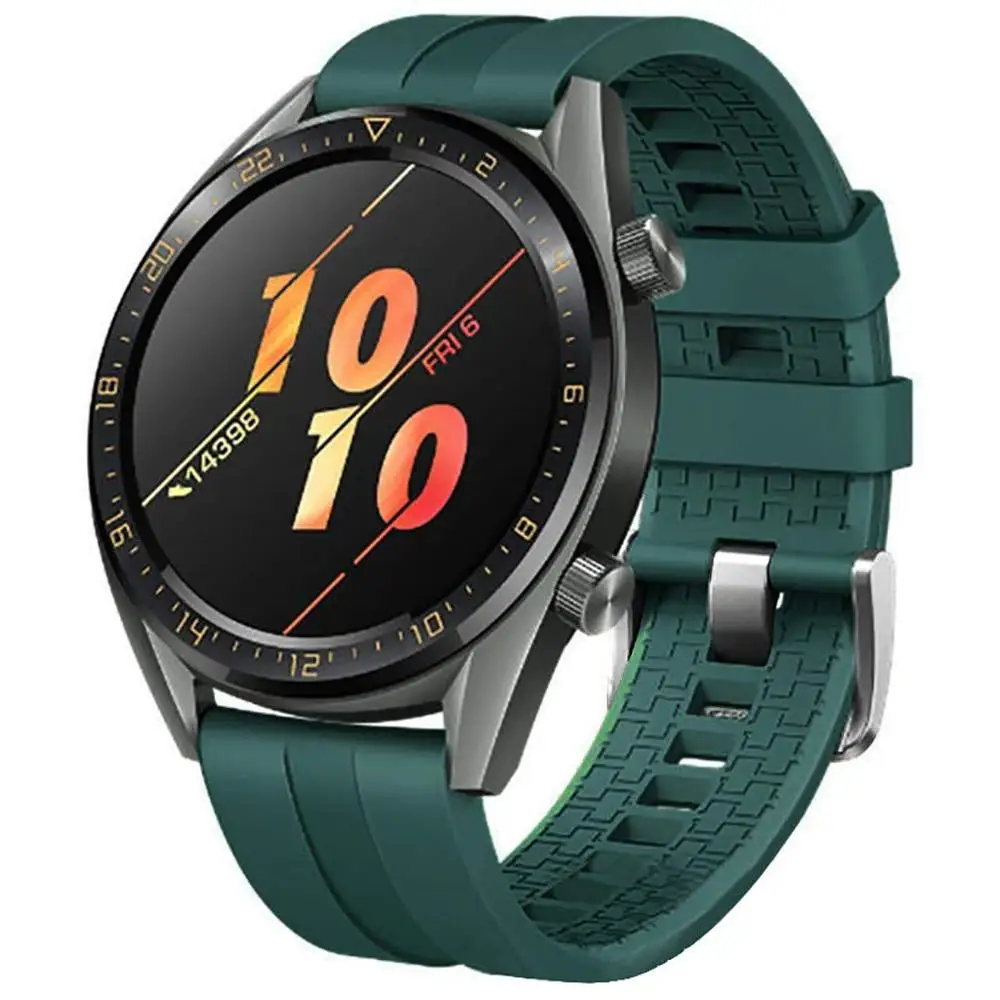 Ремешок силиконовый для часов Huawei Gear S3 Frontier Band 46 мм спортивный браслет Galaxy Watch
