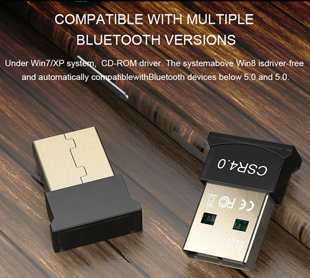 30 шт./лот мини USB Bluetooth CSR 4 0 8510 адаптер ключ для Windows ПК V4.0 музыкальный аудио