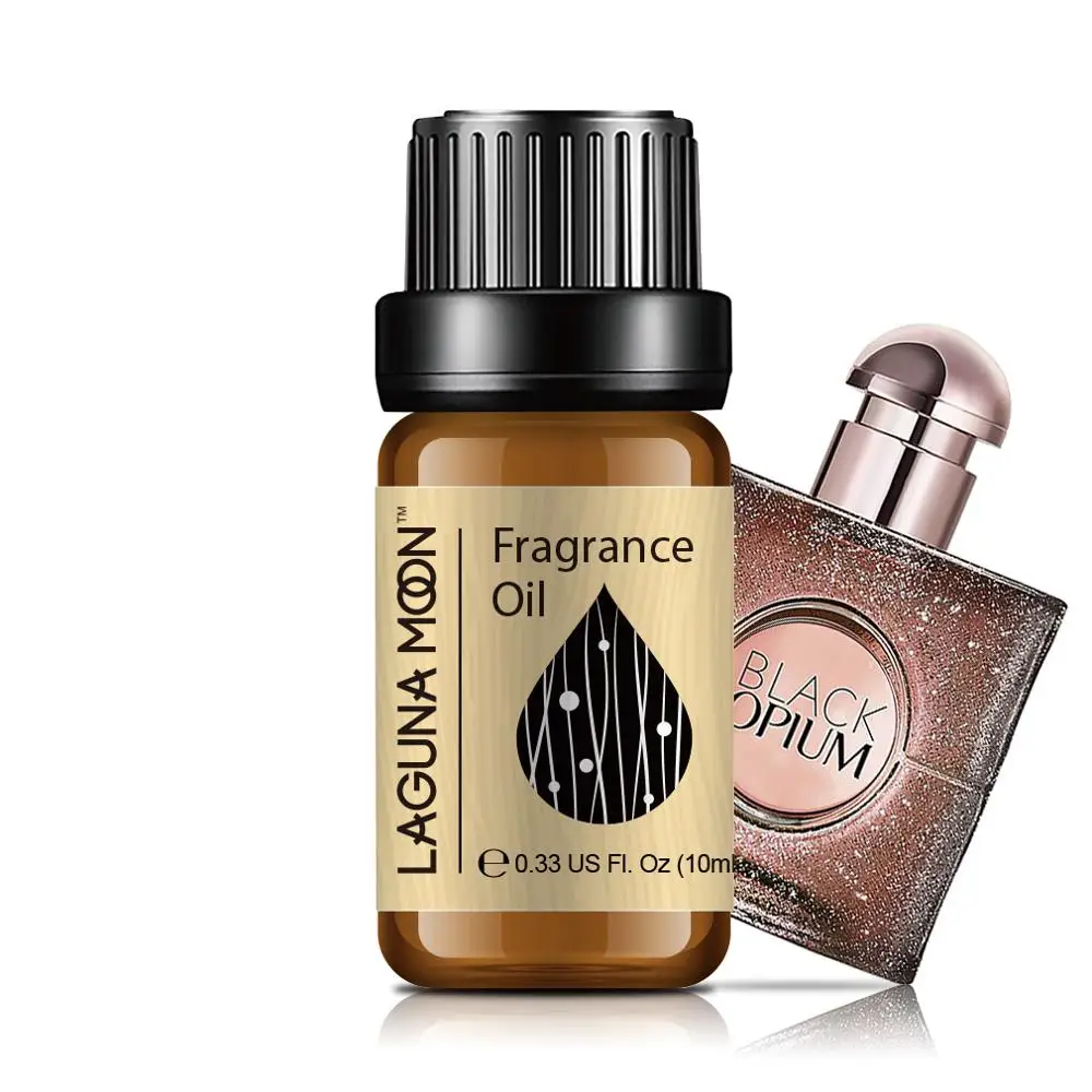 Lagunamoon 10ml Fragrance Oil Black Opium For Aroma Perfume Soap Making Candles DIY Air Fresh | Красота и здоровье