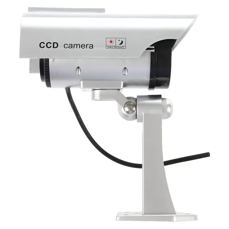 UDC 4 Серебряная поддельная камера безопасности с 30 освещающими светодиодами