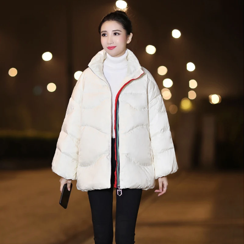 

Женская Стеганая куртка на хлопковом наполнителе, с рукавом «летучая мышь»