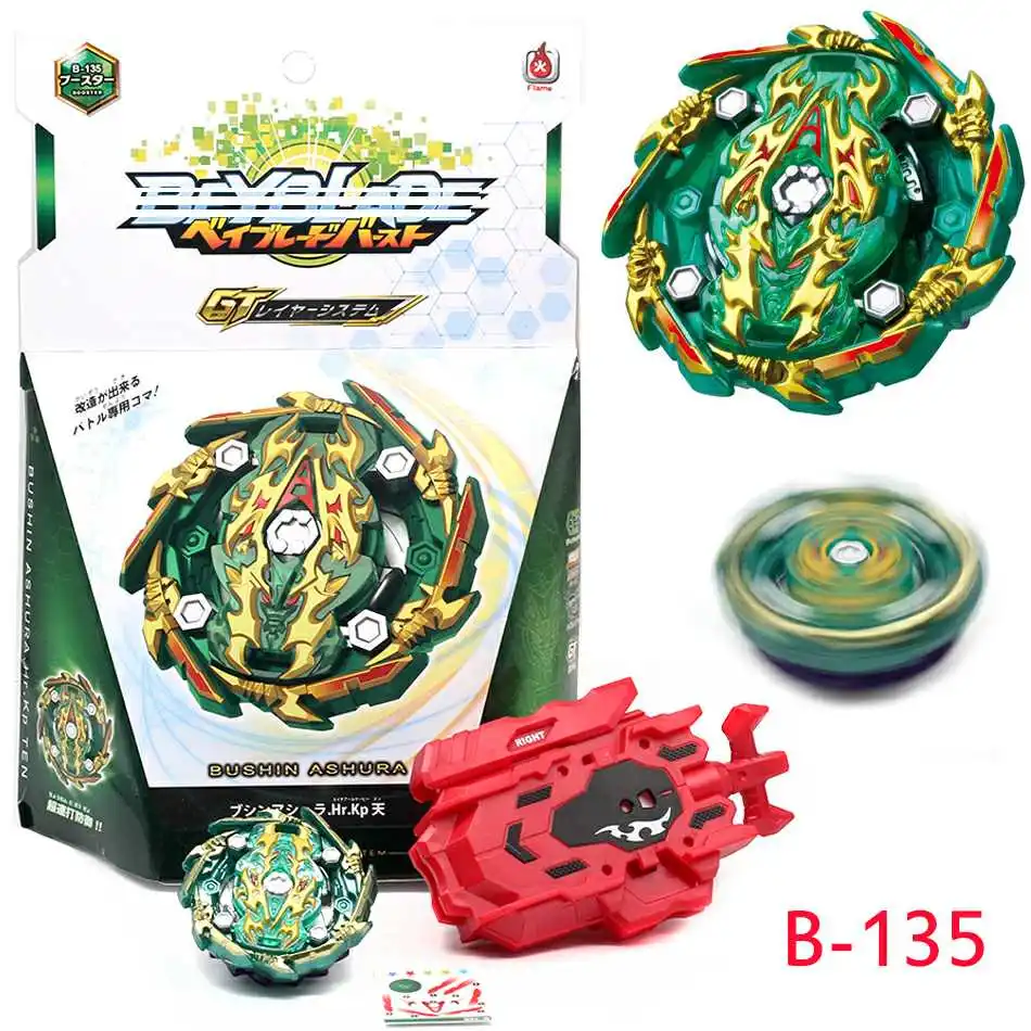 B135 Beyblade Burst B-131 B129 metall fusion toupie Beyblade burst mit launcher kinder fafnir bey klinge klingen spielzeug - Цвет: B135