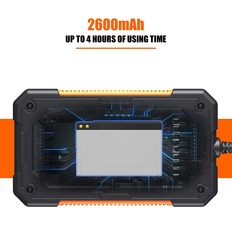 

P40 Industrial Endoscope Camera Single& Dual Lens Inspection Borescope 4.3" IPS Screen HD1080P 3.9mm5.5mm8mm Waterproof 2600 mAh