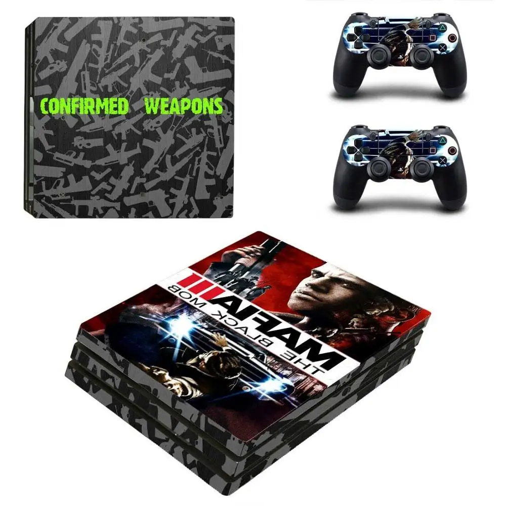 Mafia III PS4 Pro sticker s PS 4 Play station стикер кожи Pegatinas для playstation консоль и контроллер |