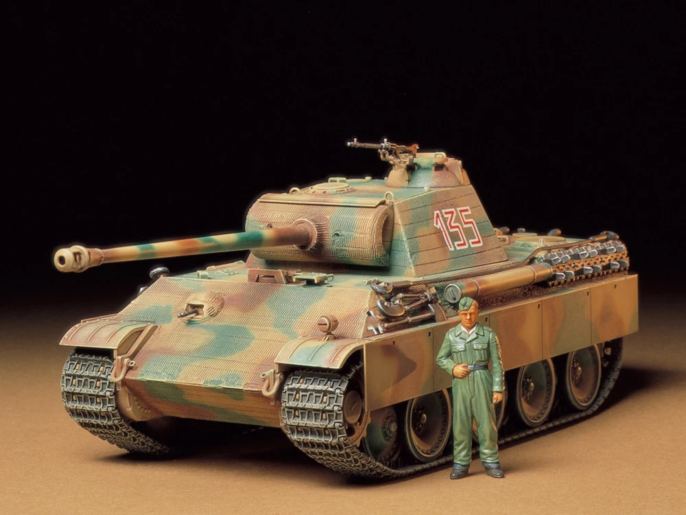 Tamiya 35170 1/35 немецкая пантера Тип Ausf.G Sd.Kfz.171 ранний танк дисплей коллекционная