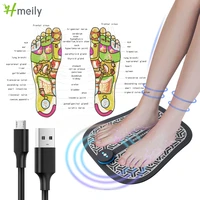 electric ems electric massage mat intelligent foot massager fisioterapia acupunctur pad massageador foot health for foot pain