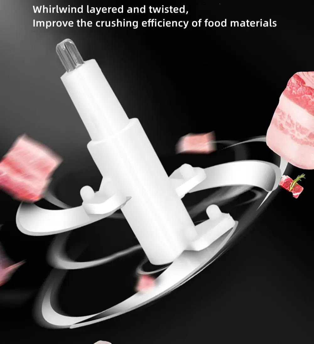 

Manual Press Meat Mincer Household Multifunctional Vegetable Chopper Cooking Machine small Minced Magic Device
