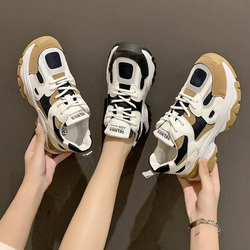 

Fashion Sneakers Women Sports Shoes Breathable Running Shoes Size 35-40