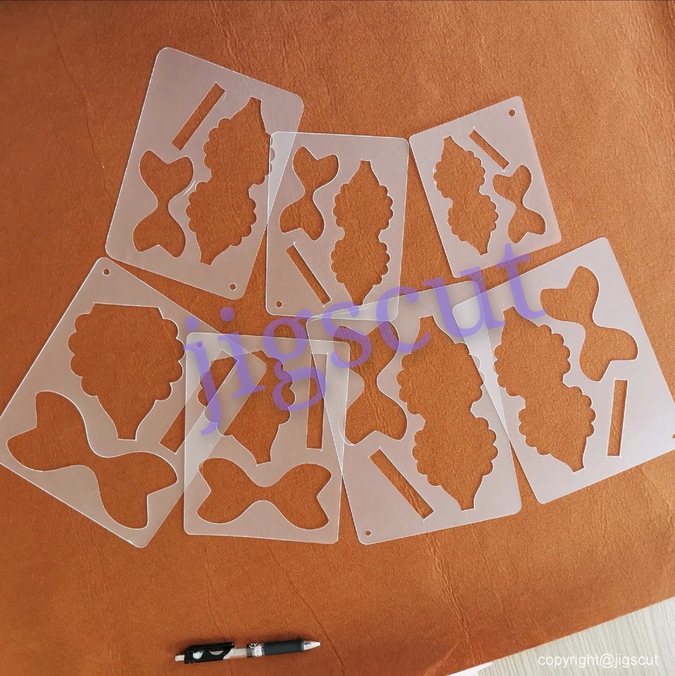 DIY шаблоны для украшения волос|Вырубные штампы| |