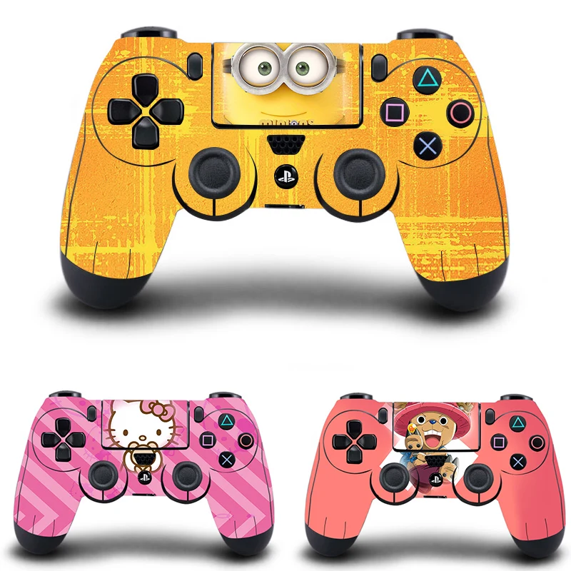 Япония Аниме наклейки контроллер PS4 виниловое покрытие Наклейка для sony playstation 4