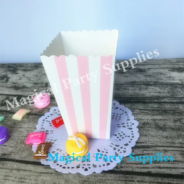 Бесплатная доставка 120 шт светильник розовый попкорн коробки миниатюрный