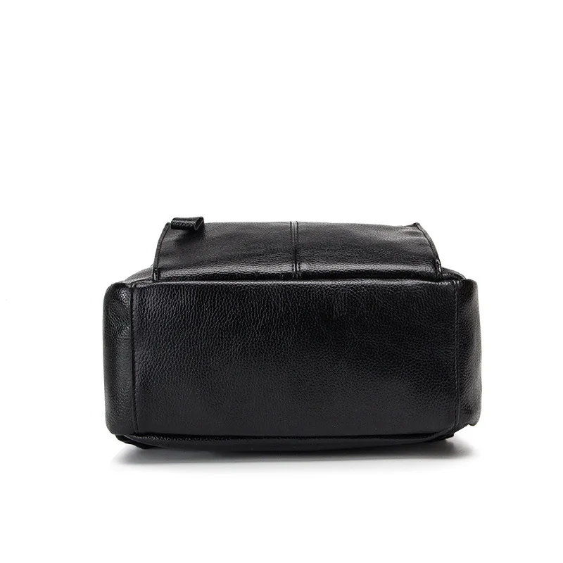 Модный натуральный кожаный рюкзак из натуральной кожи женский большой