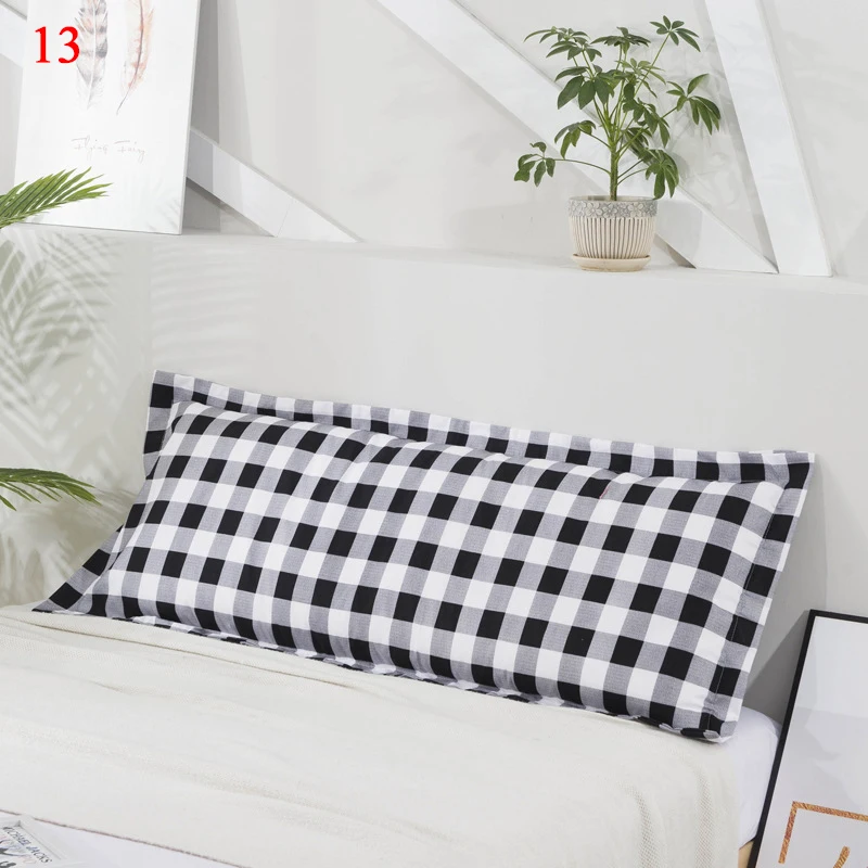 

120cm pillow case Long Pillow Case Flower printed Polyester elegent Cushion Cover Bedding Accessory Pillows Cover red pillowcase
