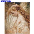 Набор для рисования по номерам на холсте Девочка