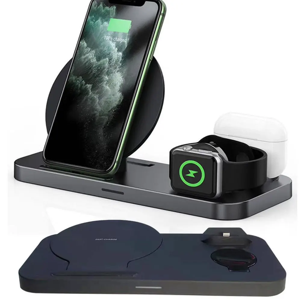 

4in1 Wireless Charger Disinfection Box UV Ultraviolet Mobile Phone Disinfection Ozone Sterilization Box 15W Fast Charge