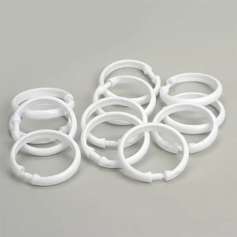 Уплотнительные крючки для занавесок 24/12 шт. большая драпировка ванны прочные