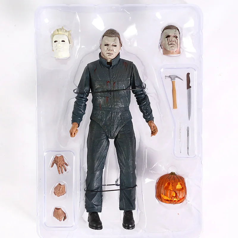 NECA Хэллоуин 2 II Ultimate Майкл Майерс ПВХ фигурка Коллекционная модель игрушки
