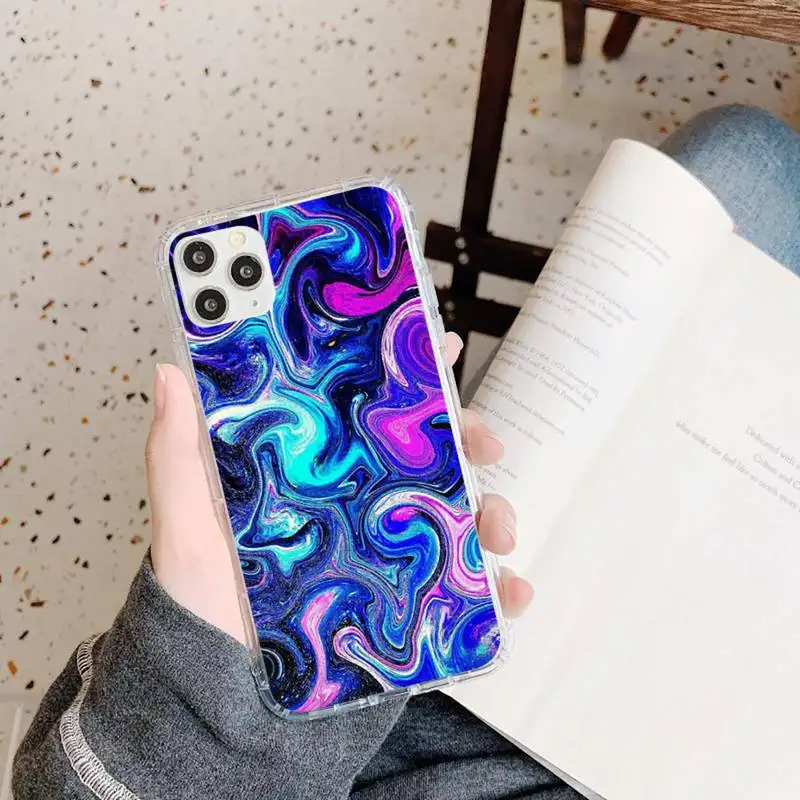 

Holographic Prism Laser Glitter Phone Case Transparent for iPhone 11 12 mini pro XS MAX 8 7 6 6S Plus X 5S SE 2020 XR