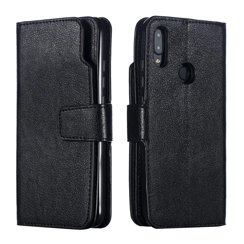 Для Xiaomi Redmi Note 7 кожаный чехол флип карта кошелек Магнит для делового телефона Pro