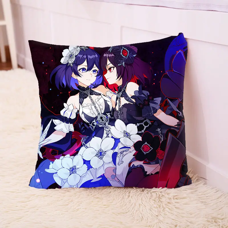

Китайская мобильная игра Honkai Impact3 Fu Hua Seele Vollerei двухсторонняя диванная подушка Beng Huai3 диванная подушка домашний декор Benghuai