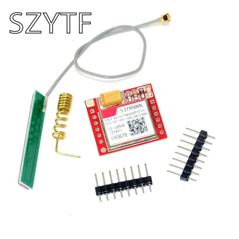 

Маленький модуль SIM800L GPRS GSM карта MicroSIM Core BOard Quad-band ttl последовательный порт с антенной