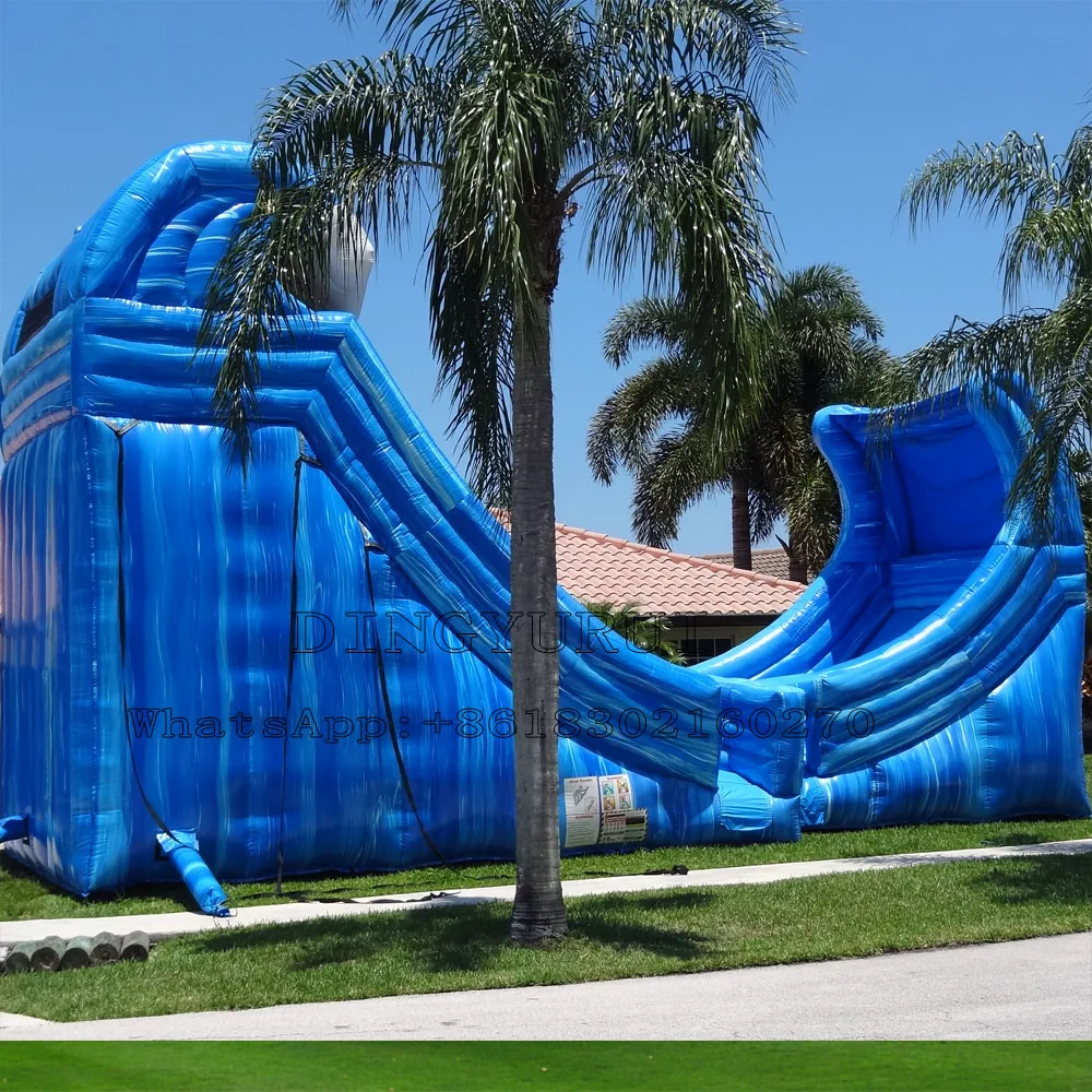 Большая надувная горка Прямая продажа с завода воздуходувкой|Шлепанцы| |