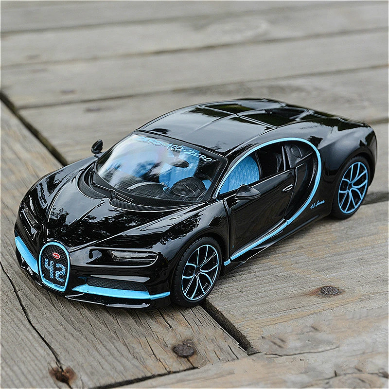 1:24 литье под давлением модель автомобиля Bugatti чугун оригинальный завод может