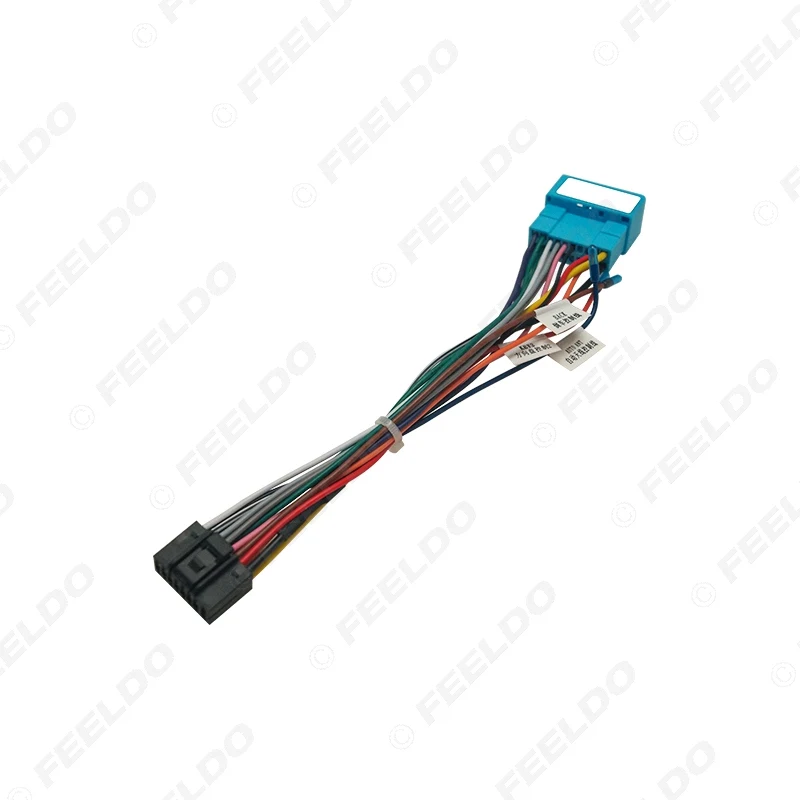 Проводка FEELDO для автомобильной аудиосистемы жгут проводов 16-контактный