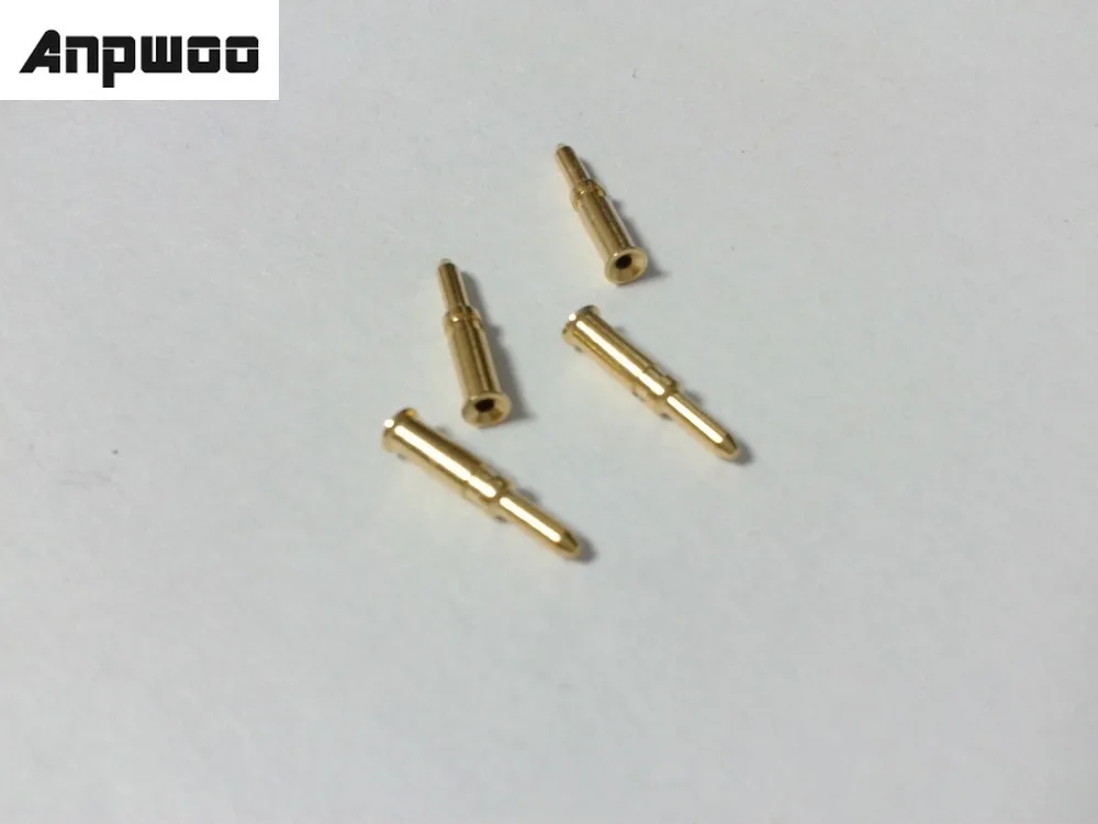 

ANPWOO 50PCS BNC Male RG58 pin for BNC RG58 Coax Coaxial adapter CONNECTOR