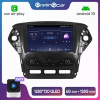 prelingcar navigation system for mondeo 2010 11 12 13 14 android 10 0 car gps multimedia radio navi player