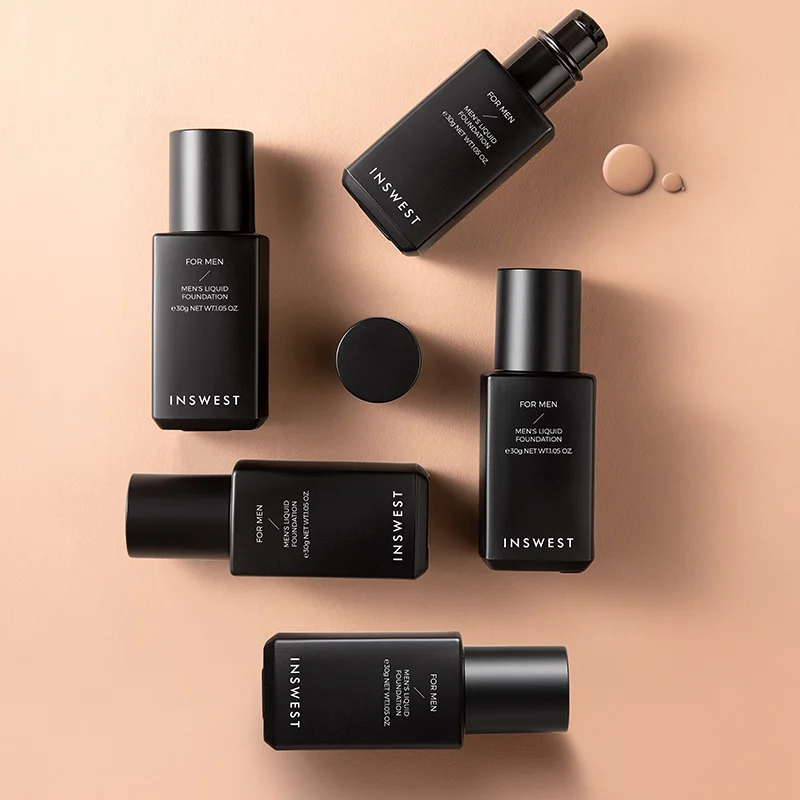30 г Мужская стойкая основа для лица Жидкая Основа крем Полное покрытие консилер