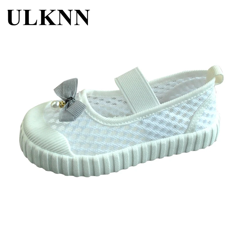 

Туфли ULKNN для девочек 2-8 лет, летние, дышащие, Нескользящие