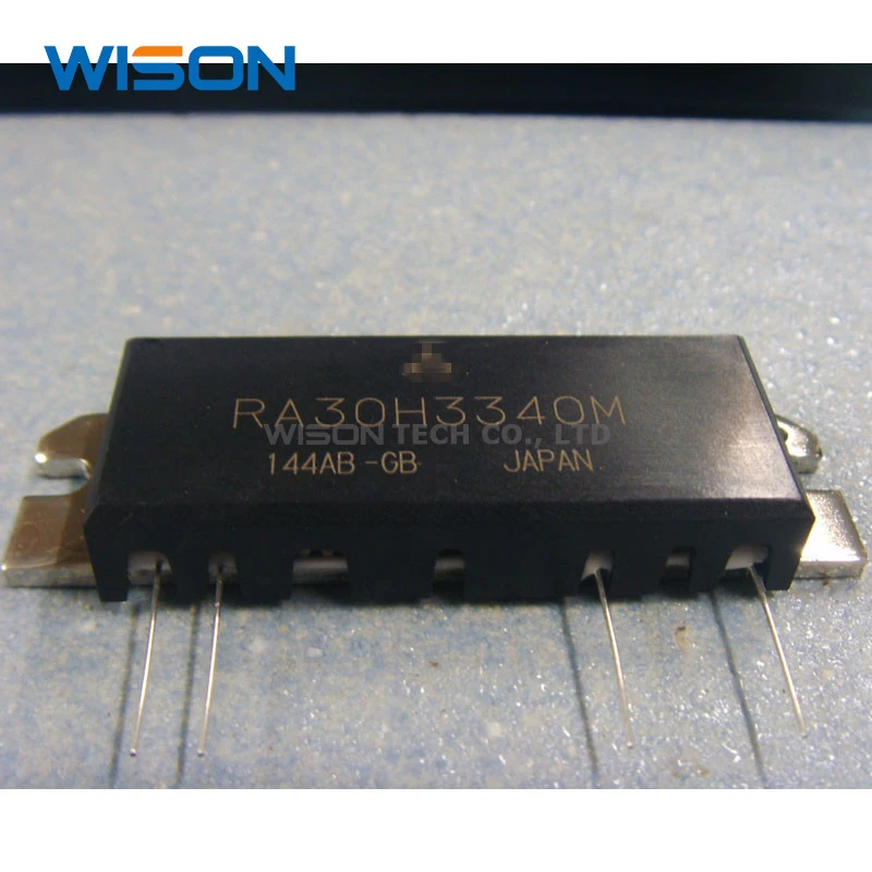 

RA30H3340M RA30H3340 330-400MHz 30W 12.5V, 3 Stage Amp. For MOBILE RADIO USED