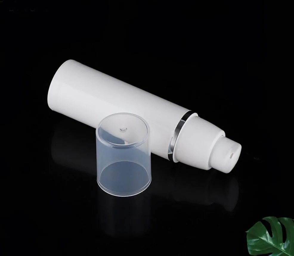 15 мл белая пластиковая надежных партнеров! Безвоздушные вакуумный насос бутылки